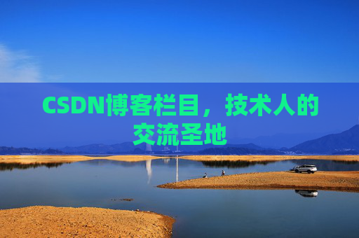 CSDN博客栏目，技术人的交流圣地